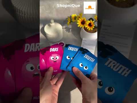 #ShopniQue - Kartu permainan Truth or Dare Edisi 1  Monster Face