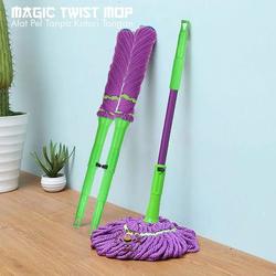 #ShopniQue - Alat Pel Lantai Otomatis Putar / Twist Mop Serbaguna Kebersihan Rumah