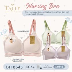 #ShopniQue - TALLY 8645 BH Menyusui Seamless Premium Super Lembut Nursing Bra Busa Tanpa Kawat / Seamless Maternity Bra Moms Bayi