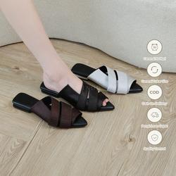 #ShopniQue - WINOD Samanta Mules Sepatu Slip On Wanita Sepatu Flat Selop Daily