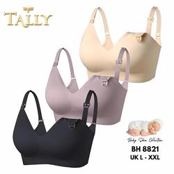 #ShopniQue - TALLY 8821 BH Menyusui Seamless Premium Super Lembut Nursing / Maternity Bra Cup C