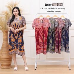 #ShopniQue - Daster batik Pekalongan Motif Terbaru LD 100 PB 115 // baju tidur santai wanita murah berkualitas Busui Friendly kancing depan Ibu Hamil // Bahan Rayon Adem nyaman di pakai harian // Bisa COD Bumil Dress
