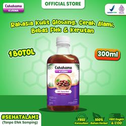 #ShopniQue - Cukakamu Kurma - Mencerahkan Wajah Putih Bersih Flek Hitam & Kerutan Hilang - 1 Botol (300 ml) Perawatan