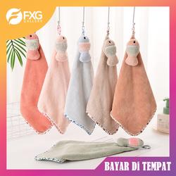 #ShopniQue - FXG - Lap Tangan Hand Towel Kain Handuk Pembersih Gantung Tangan Piring ALat Dapur Bentuk Lucu SRG06 COD