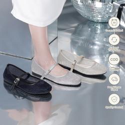 #ShopniQue - WINOD Jeslyn Flatshoes Wanita Sepatu Balet Flat Slip On Model Jaring Casual Sepatu Model Jaring Daily
