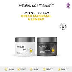 #ShopniQue - Bundling Whitelab Brightening Day Cream & Brightening Night Cream [Moisturizer] | Perawatan Pencerah wajah, pelembab Wajah, Mencerahkan, Moisturizer