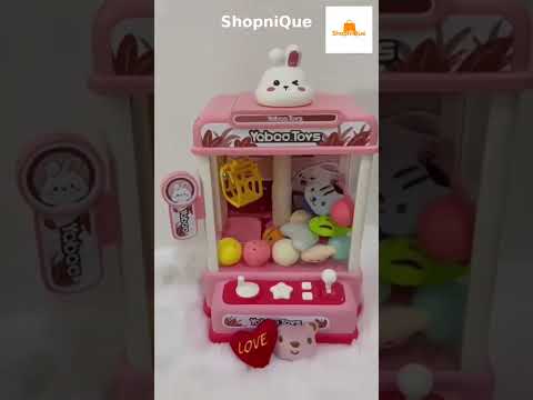 #ShopniQue - Mesin Capit Mini Anak Anak Perempuan Mainan Claw Machine Game Toy dengan Musik