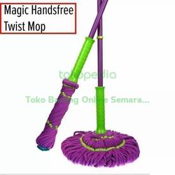 #ShopniQue - Twist Mop Alat Pel Lantai Otomatis Putar Serbaguna Kebersihan Rumah