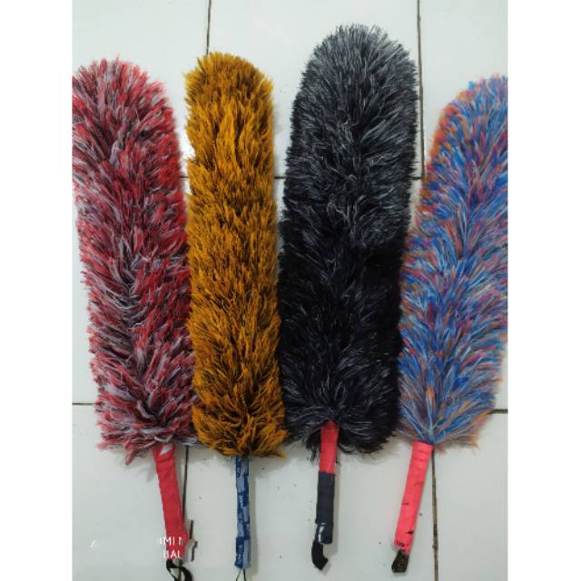 #ShopniQue - Kemoceng Benang Tebal Halus Ukuran Medium 50 cm / Alat Pembersih Debu Mobil Motor / Peralatan Kebersihan Rumah