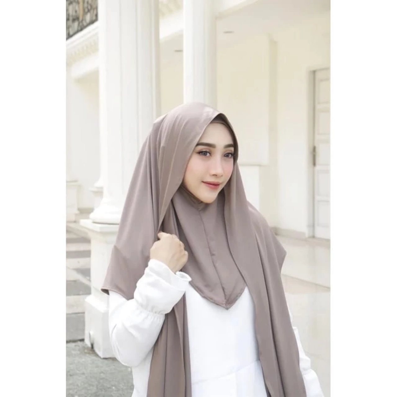 #ShopniQue - PASHMINA INSTAN INNER LEHER JERSEY OVAL DALAMAN NINJA / PASHMINA INNER NUTUP LEHER JERSEY/PASMINA INER OVAL NUTUP LEHER JERSEY PREMIUM