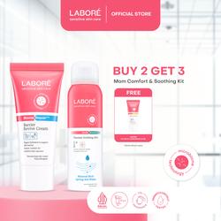 #ShopniQue - Labore Mom Comfort and Soothing Kit - Paket Skincare Ibu Hamil (Revive Cream 50 ml, Thermal Soothing Mist 50 ml Menenangkan dan Menyegarkan Kulit Ibu Hamil dan Menyusui