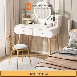 #ShopniQue - Meja Rias Putih / Meja Rias Minimalis / Dressing Table Meja Kosmetik
