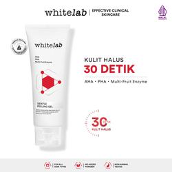 #ShopniQue - Whitelab Gentle Peeling Gel - Gel Pengangkat Sel Kulit Mati Untuk Kulit Normal, Kering, Sensitif Untuk Kulit Halus, Lembap, Dan Cerah Dengan AHA PHA [BPOM] Wajah Exfoliating Scrub, Mengangkat Kotoran, Perawatan Muka Berminyak