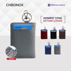 #ShopniQue - CHRONOX Dompet STNK Mobil Motor Pria Wanita Kulit Saffiano - CARTER