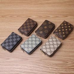 #ShopniQue - W210 Dompet Kartu Wanita Fashion Kotak Kotak Import Korea Women Wallet