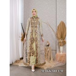 #ShopniQue - Baju Dress Muslim Wanita Gamis Makkaram Pesta MOdern Jumbo Oversize