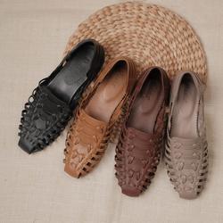 #ShopniQue - Shoeka - Sepatu Kulit Wanita - Comfy Flat