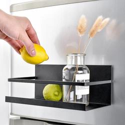 #ShopniQue - Rak Magnetik Sisi Kulkas Rak Penyimpanan Bumbu Organizer Dapur