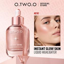 #ShopniQue - 【TOKO】 O.TWO.O Shimmer Liquid Highlighter Makeup Smooth Illuminator for Face Body Natural Glow Dewiness Glitter for Skin Face Makeup