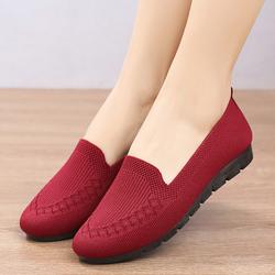 #ShopniQue - sepatu wanita import flat shoes sol hitam karet 101